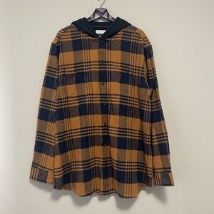 WindRiver Mens Long Sleeves Flannel Shirt Size 2XL